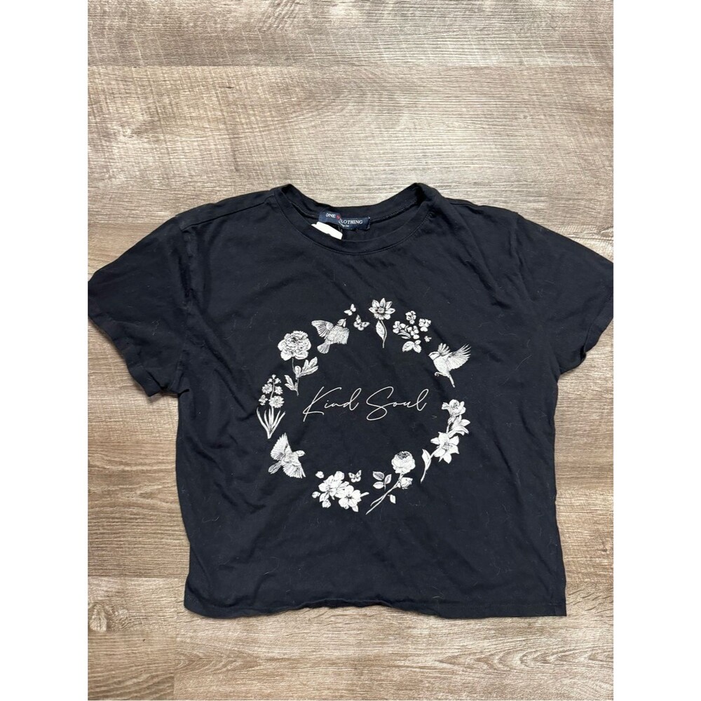 One Clothing Los Angeles “Kind Soul” Crop Top Size Small